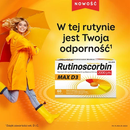 Rutinoscorbin Max D3, 60 comprimidos