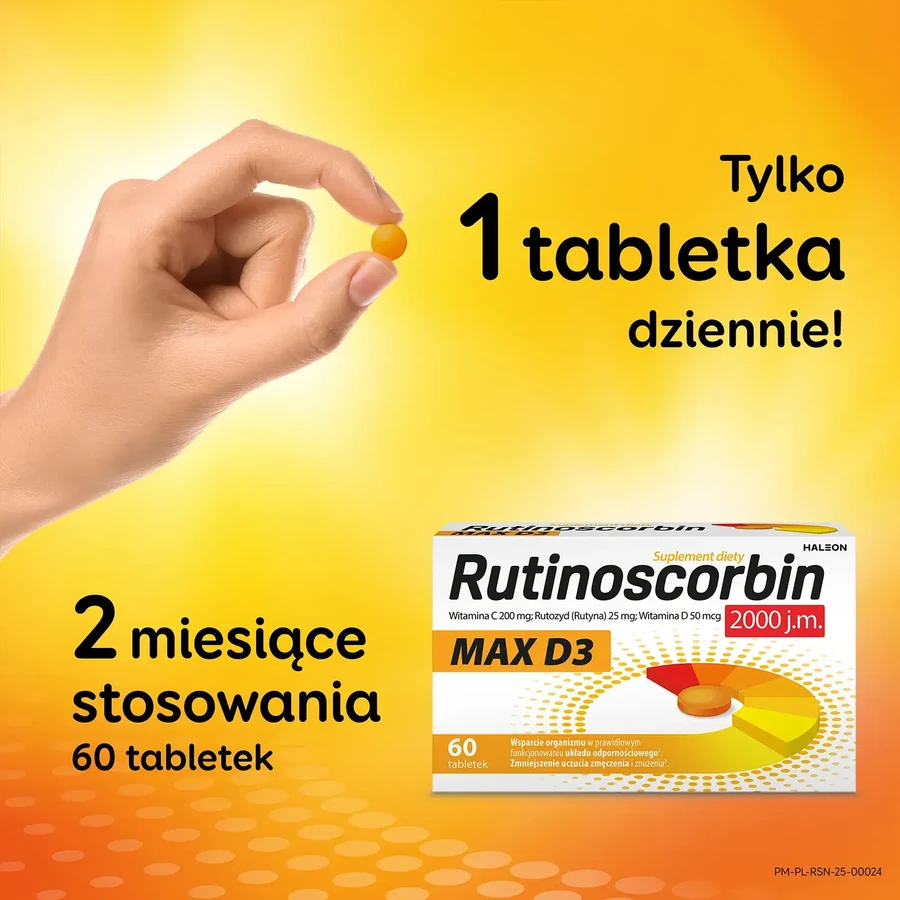 Rutinoscorbin Max D3, 60 comprimidos