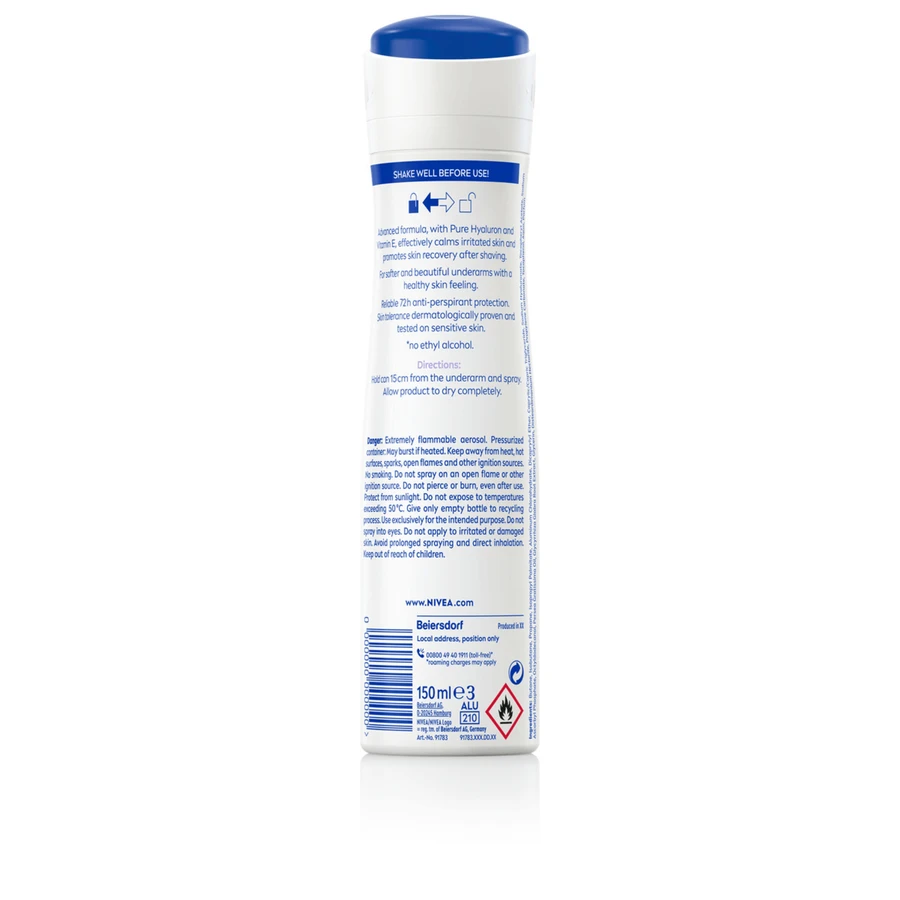 Nivea Derma Control Restore, Antitranspirant, Spray, 150 ml