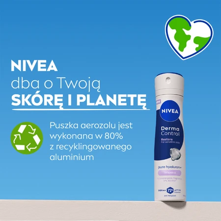 Nivea Derma Control Restore, Antitranspirant, Spray, 150 ml