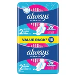 Always Ultra Day, maandverband met vleugels, Super, 16 stuks