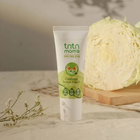 Tntn mom's, verkoelende borstcrème met koolsap, roll-on, 100 ml
