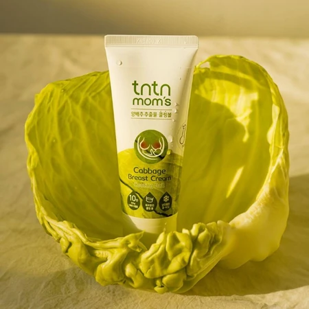 Tntn mom's, verkoelende borstcrème met koolsap, roll-on, 100 ml