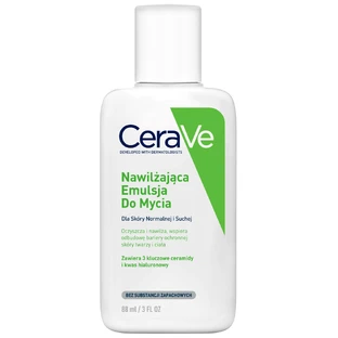 CeraVe, hydraterende reinigingsemulsie, normale en droge huid, 88 ml