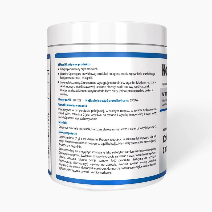Noble Health Collageen + Glucosamine en Vitamine C, 100 g