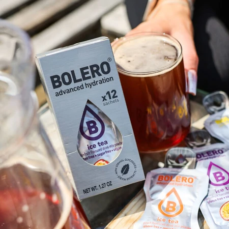 Bolero Ice Tea Passion, drank in poedervorm, 8 g