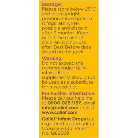 Lactase enzyme drops, Infant drops, 15 ml, Colief