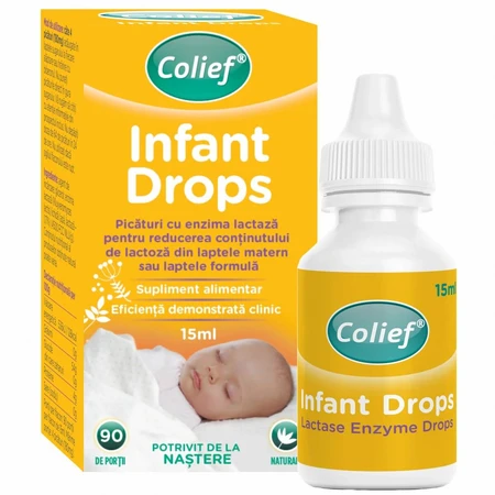 Lactase enzyme drops, Infant drops, 15 ml, Colief
