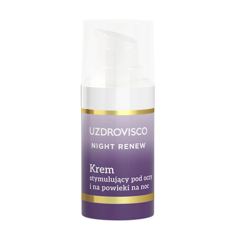 Uzdrovisco Night Renew, stimulating eye and eyelid night cream, 15 ml