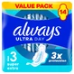 Always Ultra Day, maandverband met vleugels, Super Extra, 14 stuks