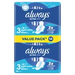 Always Ultra Day, maandverband met vleugels, Super Extra, 14 stuks