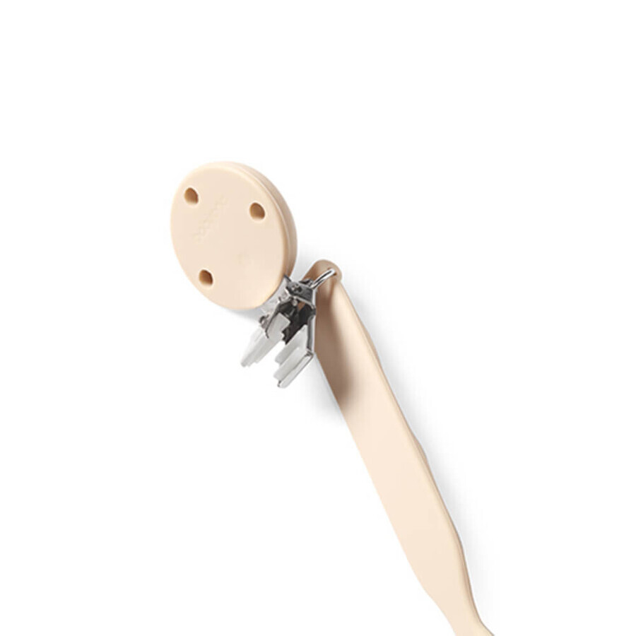 BabyOno, etiqueta de silicona para chupete, rosa