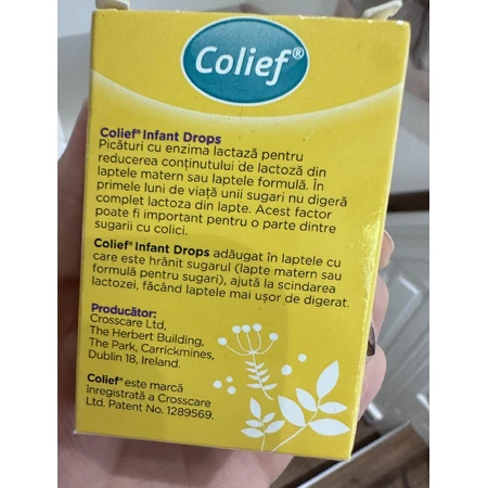 Colief lactase-enzymdruppels voor baby’s, 7 ml