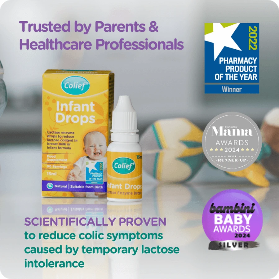 Colief lactase-enzymdruppels voor baby’s, 7 ml