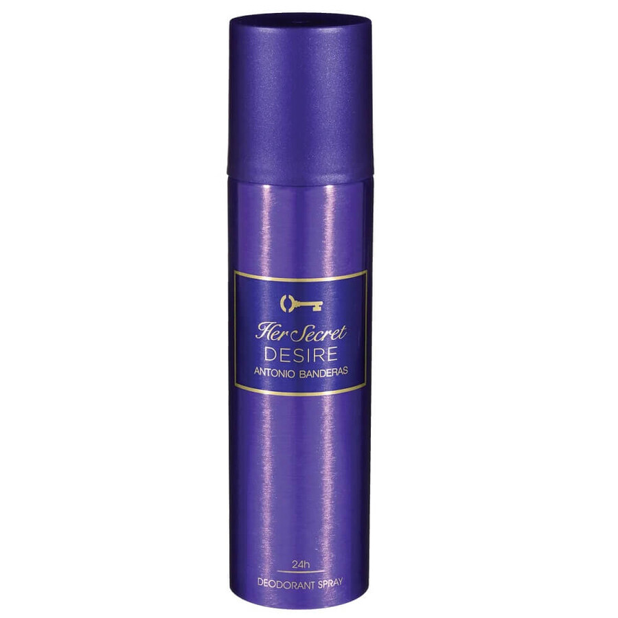 Antonio Banderas Haar Secret Desire Deodorant, 150ml