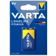 Varta, Pila alcalina Longlife Power 9V, 1 unidad