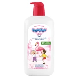 Bambino Kids, Gel lavacabezas y corporal 2 en 1, flamenco, a partir de 1 año, 1 l