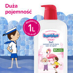 Bambino Kids, 2-in-1 body and hair wash gel, flamingo, from 1 year, 1 l