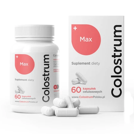 Colostrum Max, 60 cápsulas de celulosa