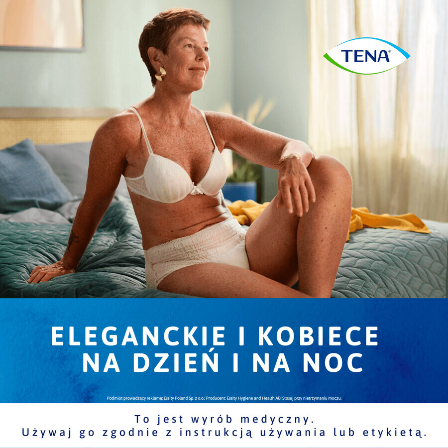 Tena Lady Pants Creme, absorbent panties, size L, 95-130 cm, Plus, 8 pieces