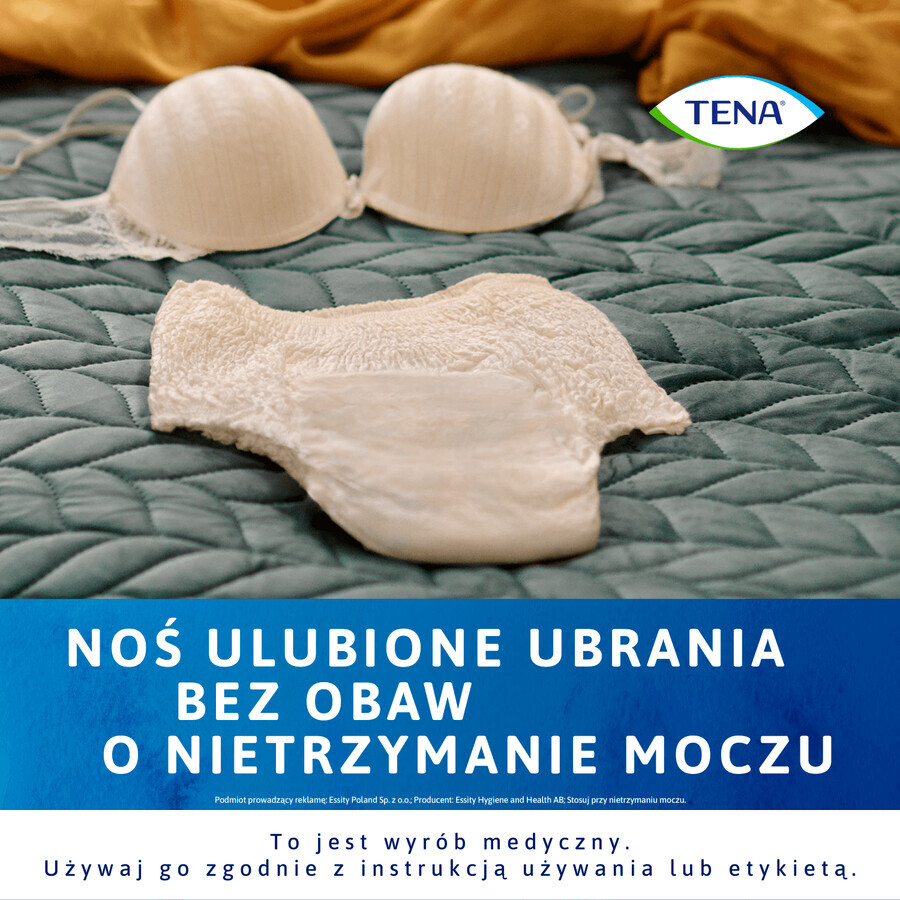 Tena Lady Pants Creme, absorbent panties, size L, 95-130 cm, Plus, 8 pieces