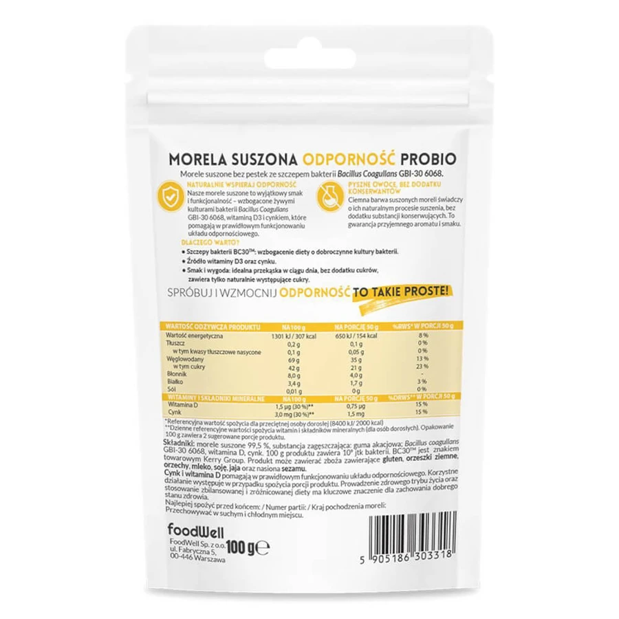 Purella Superfoods Albaricoque deshidratado, 100 g