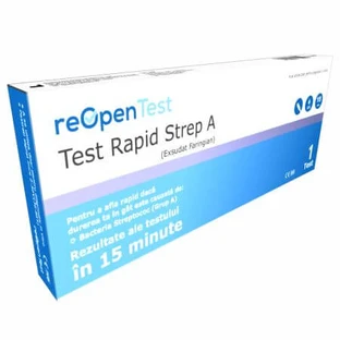 Sneltest Strep A Reopen, 1 stuk, Montana Med