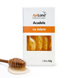 Piruletas con miel, 4 piezas x 12 g, ApiLand