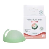 Herbruikbare menstruatieschijf, groene kleur, universele maat, 1 stuk, FemiEko