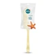 Bath brush with yellow handle Bath Pouf, 1 piece, Balmy