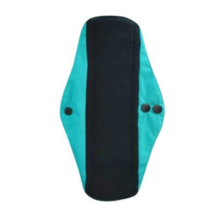 Reusable pad in hemp and organic cotton, size M, 1 piece, FemiEko