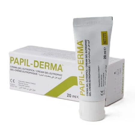 Gel-crema eutrófica Papil-Derma, 20 ml, Mar Farma