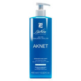 Gel de curatare pentru fata si corp pentru piele seboreica predispusa la acnee Aknet, 400 ml, BioNike
