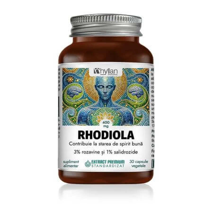 Rhodiola, 30 gélules végétales, Hyllan Pharma