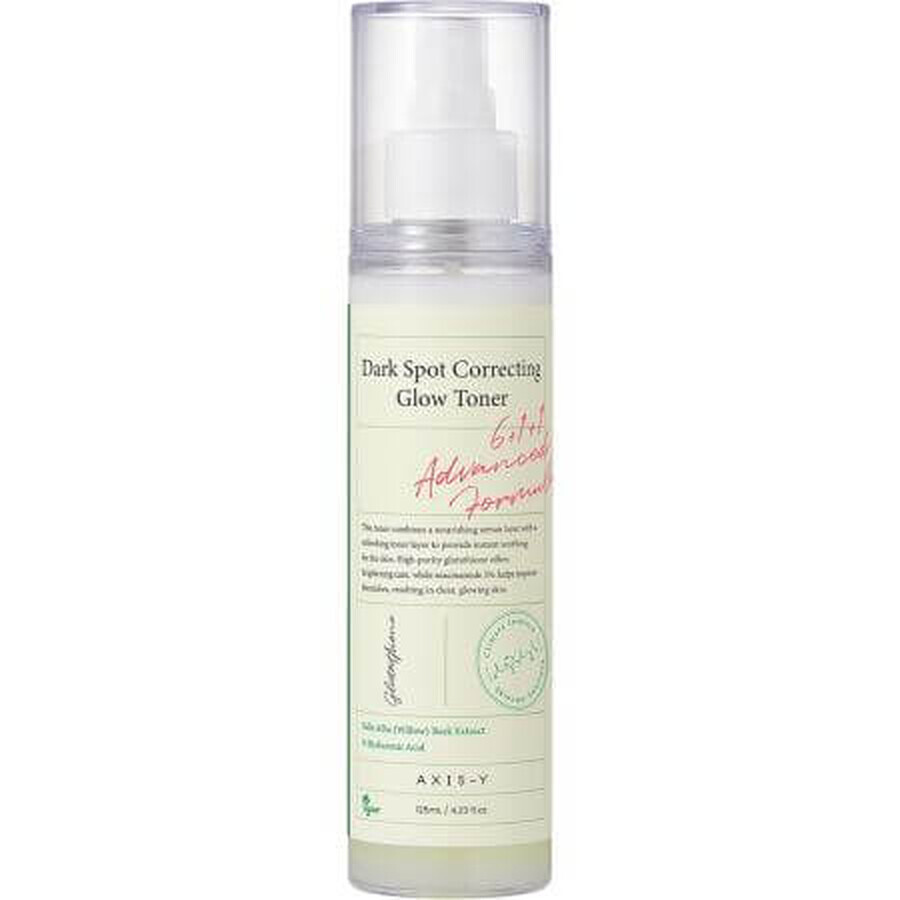 Dark Spot Correcting Glow Dual Phase Verhelderende Toner met spraymechanisme, 125 ml, Axis-Y