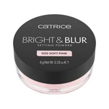 Setting Powder, 020 Zacht Roze, Bright & Blur Setting Powder, 9 g, Catrice