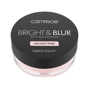 Setting Powder, 020 Zacht Roze, Bright & Blur Setting Powder, 9 g, Catrice