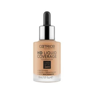 Foundation, 046 Camel Beige, HD Liquid Coverage Foundation, 30 ml, Catrice