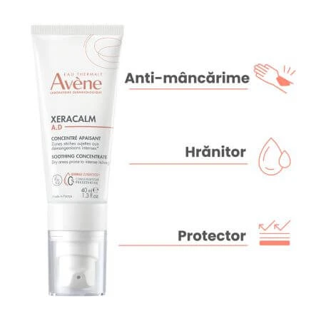Xeracalm concentrado calmante antipicores, 40 ml, Avene