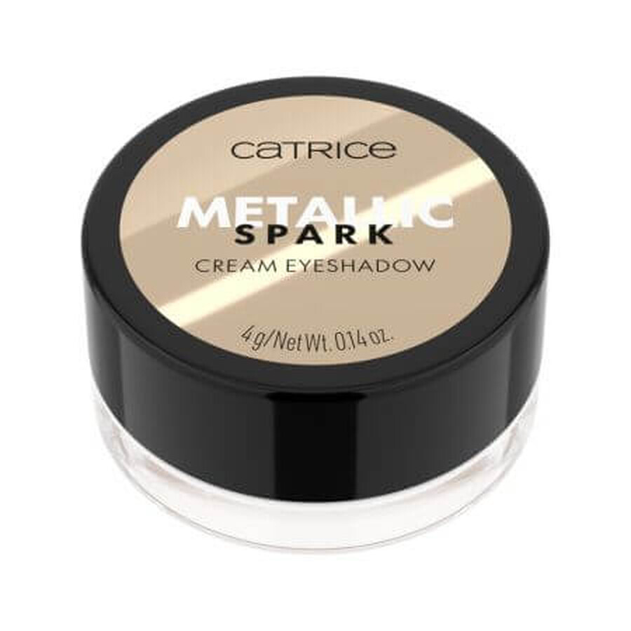 Cream Eyeshadow, 010 Champagne Chic, Metallic Spark, 4 g, 4 g, Catrice
