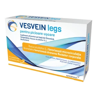 Vesvein Legs, 30 tabletten, Alfasigma