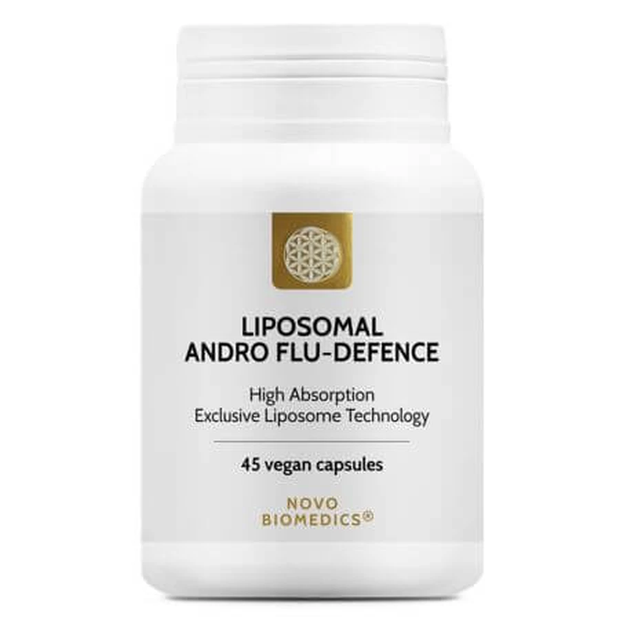 Liposomaler Andro-Grippe-Schutz, 45 Kapseln, Novo Biomedics