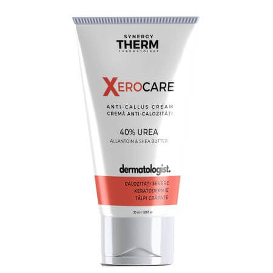 Xerocare Dermatologist Anti-Calycitis Cream with 40% urea, 50 ml, Synergy Therm