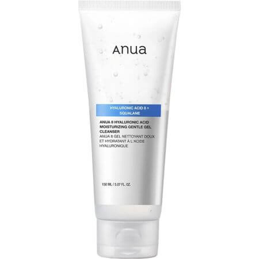 Moisturizing cleansing gel with 8 types of hyaluronic acid, 150 ml, Anua