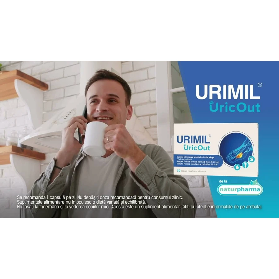Urimil Uricout, 30 Kapseln, Naturpharma