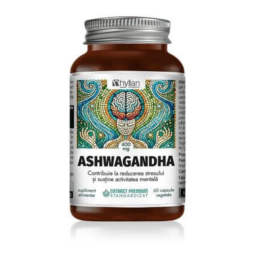 Ashwagandha, 60 cápsulas, Hyllan Pharma