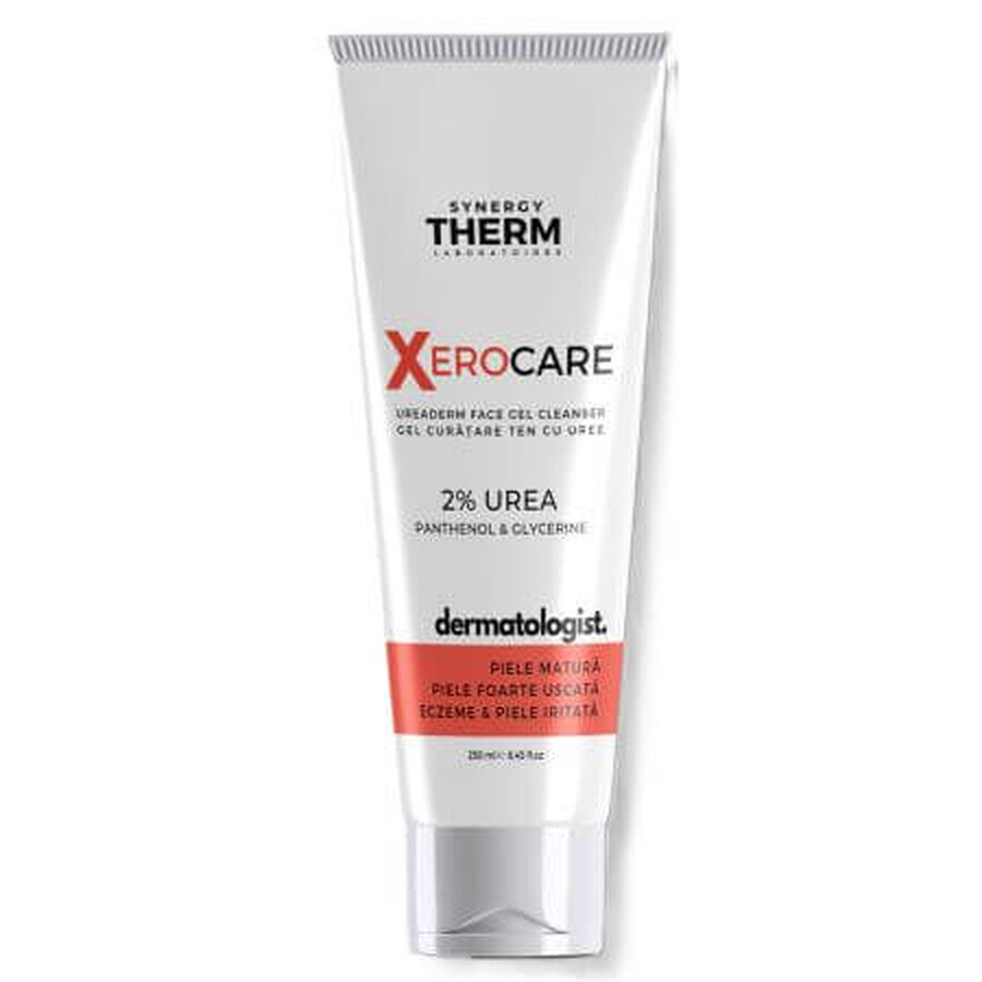 Gel nettoyant pour le visage et le corps avec 2% d'urée Xerocare Dermatologist, 250 ml, Synergy Therm