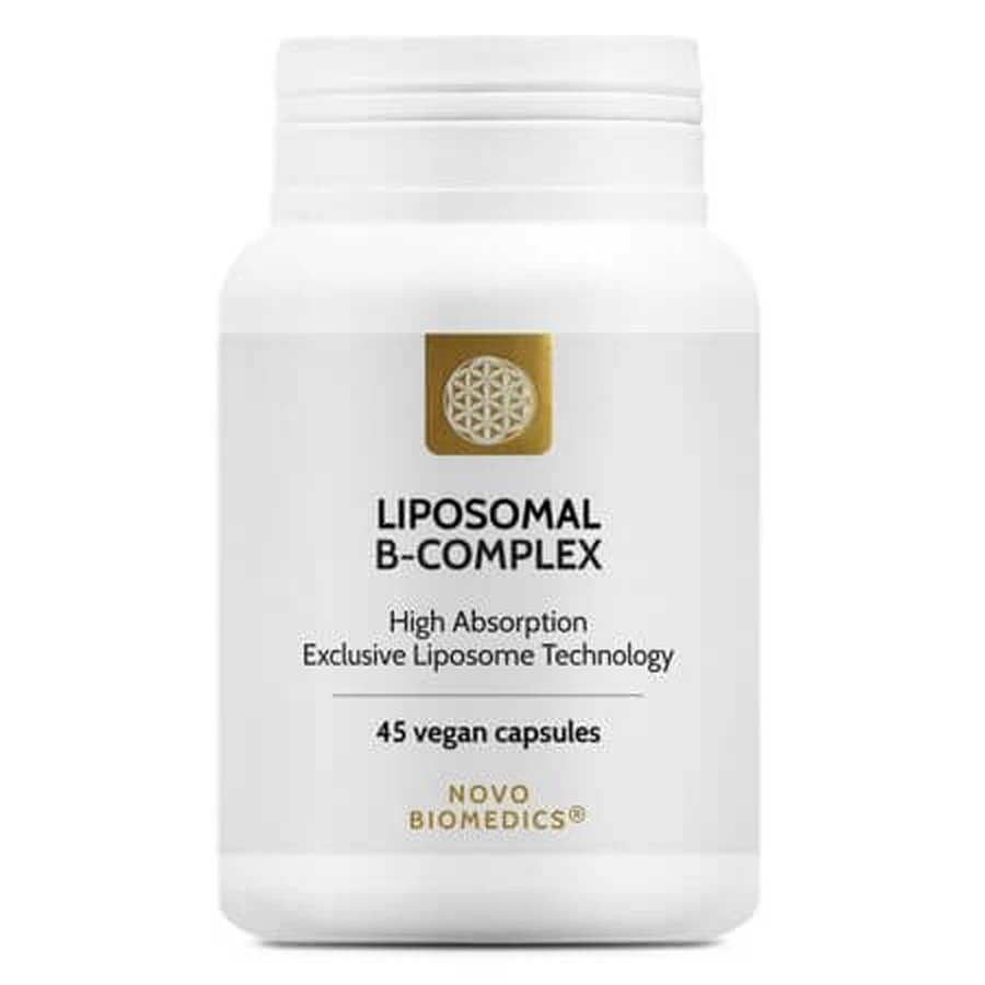 Liposomal B-Complex, 45 capsules, Novo Biomedics
