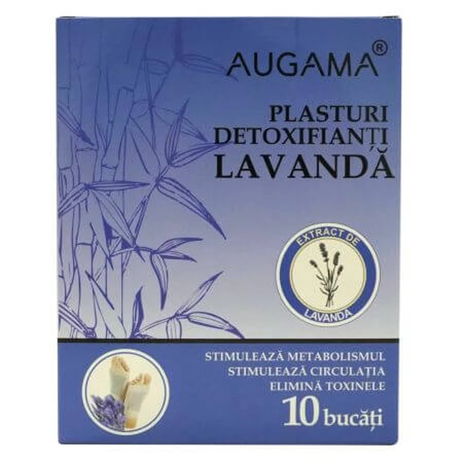 Augama lavender detox patches, 10x12 cm, 10 pieces, Henan Kangdi Medical