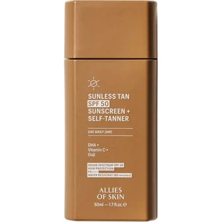Allies Of Skin Autobronzant quotidien Autobronzant graduel avec protection solaire SPF 50, 50 ml, Allies Of Skin